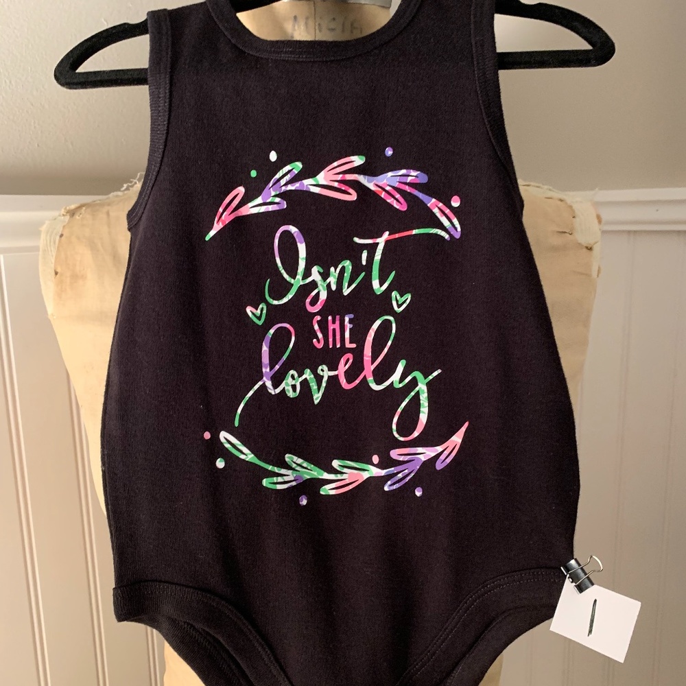 12 Month Onesie Handmade